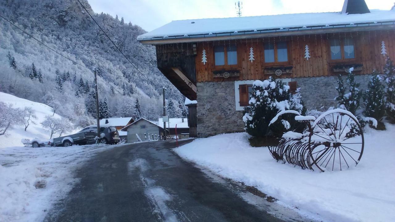 Apartamento Les Sapins Blancs Vacheresse Exterior foto