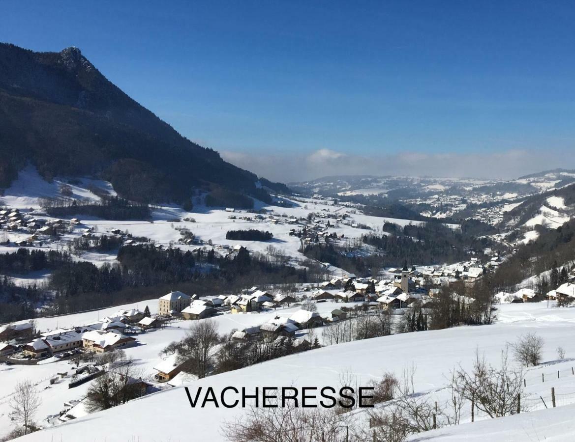 Apartamento Les Sapins Blancs Vacheresse Exterior foto